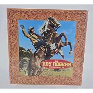 The‎ Roy Rogers Deluxe Collector's Edition Box Set SEALED RARE! VHS, CD, Poster!